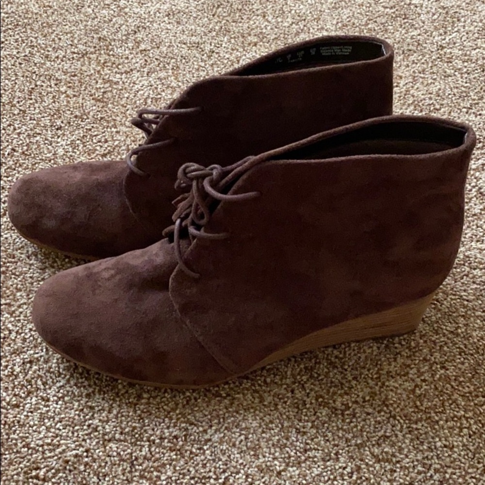 Dr. Scholls bootie wedges